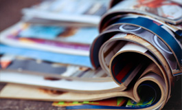 Magazine und Bücher